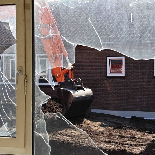 Afbraakwoningen Eenhoorn Kay Sleking