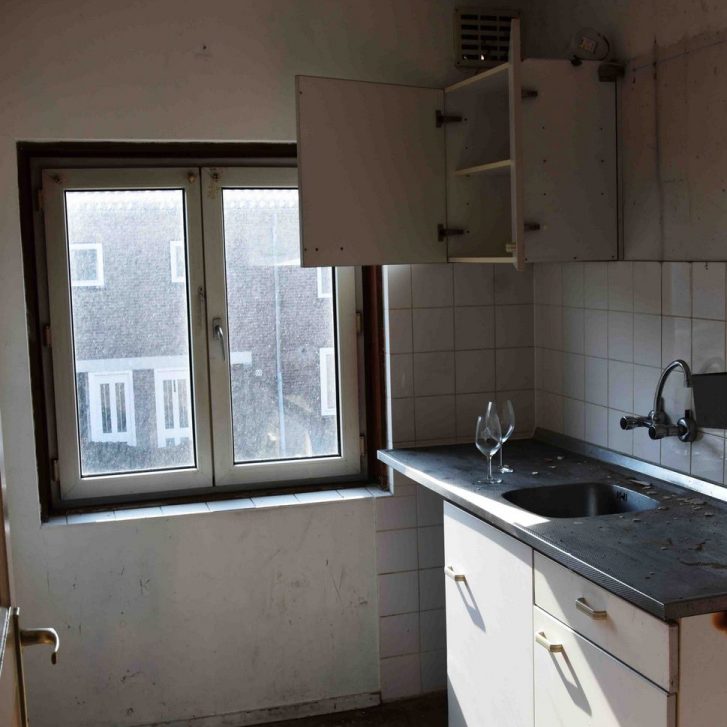 Afbraakwoningen Eenhoorn Kay Sleking