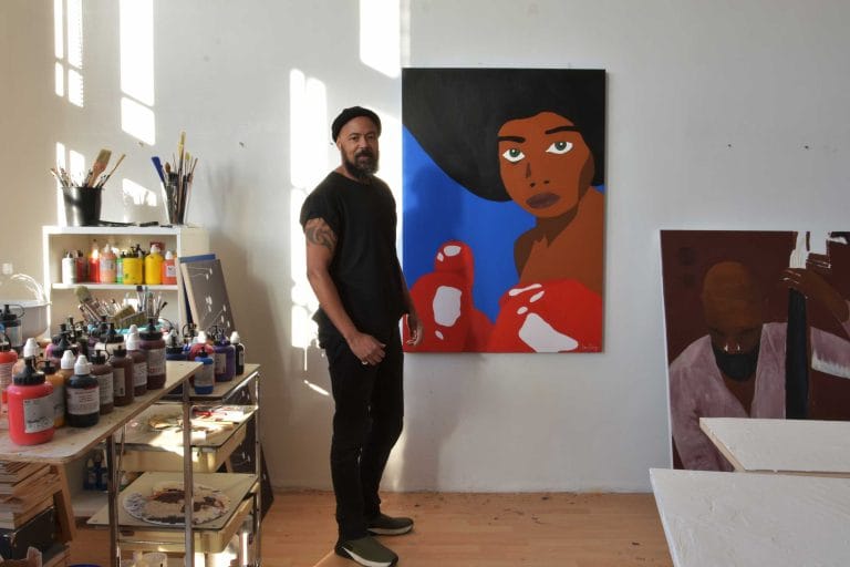 Kay-Atelier-met-Boxer Kay Atelier met Boxer